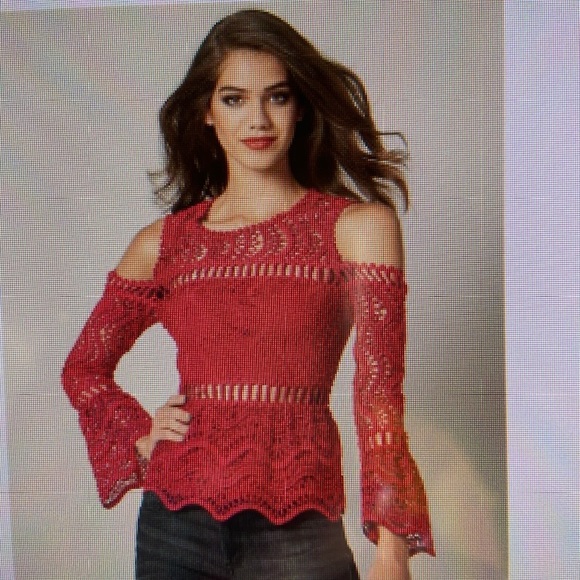 Venus red top. Brand new never worn. - Picture 2 of 2